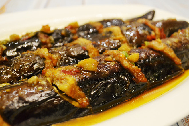 麒麟茄子的做法-咸鮮味燒菜譜