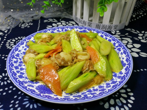 黃瓜炒扇貝的做法-家常味炒菜譜