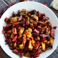 辣子雞丁的做法-麻辣味炒菜譜
