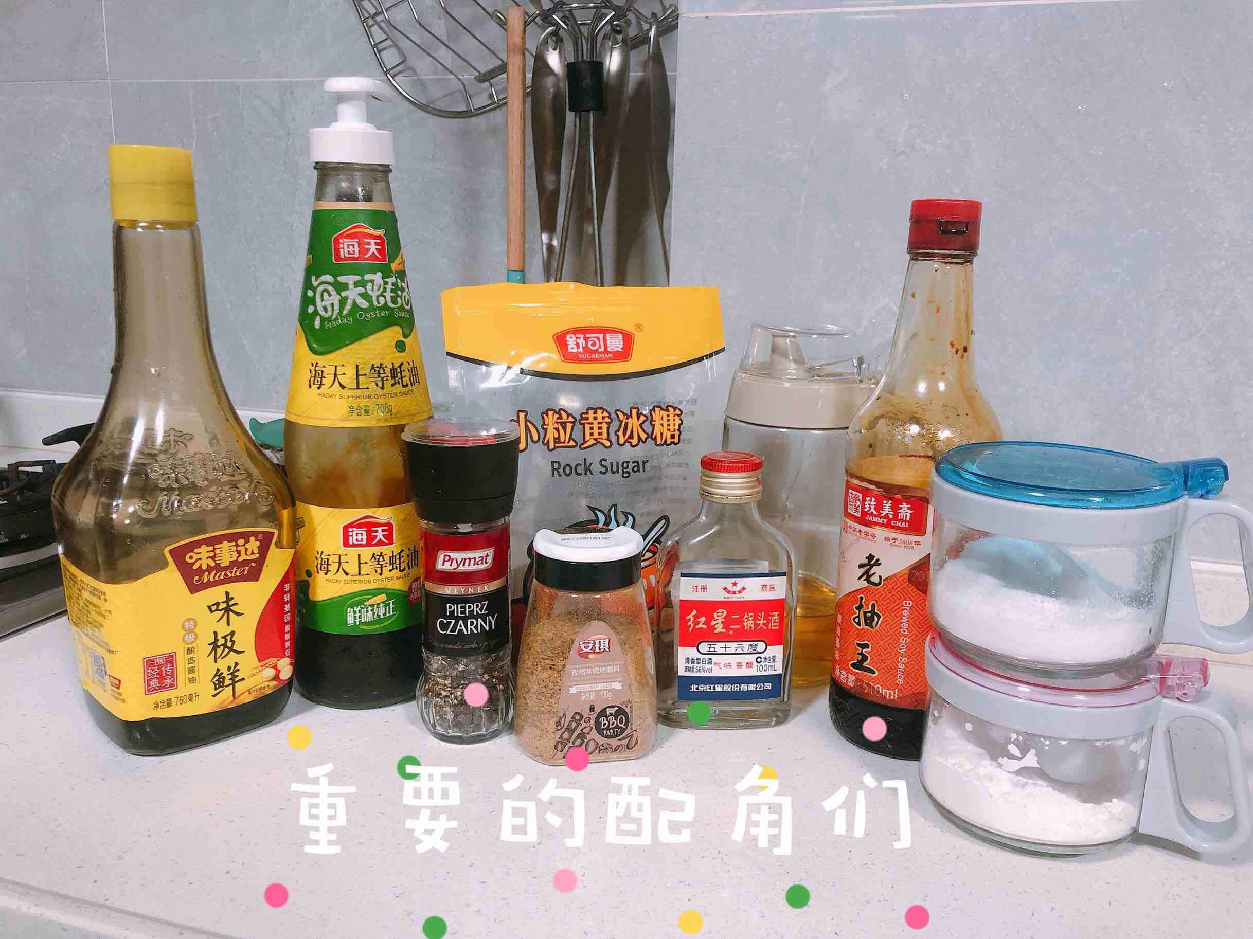 空氣炸鍋版蒜香豬肋骨的做法-蒜香味烤菜譜