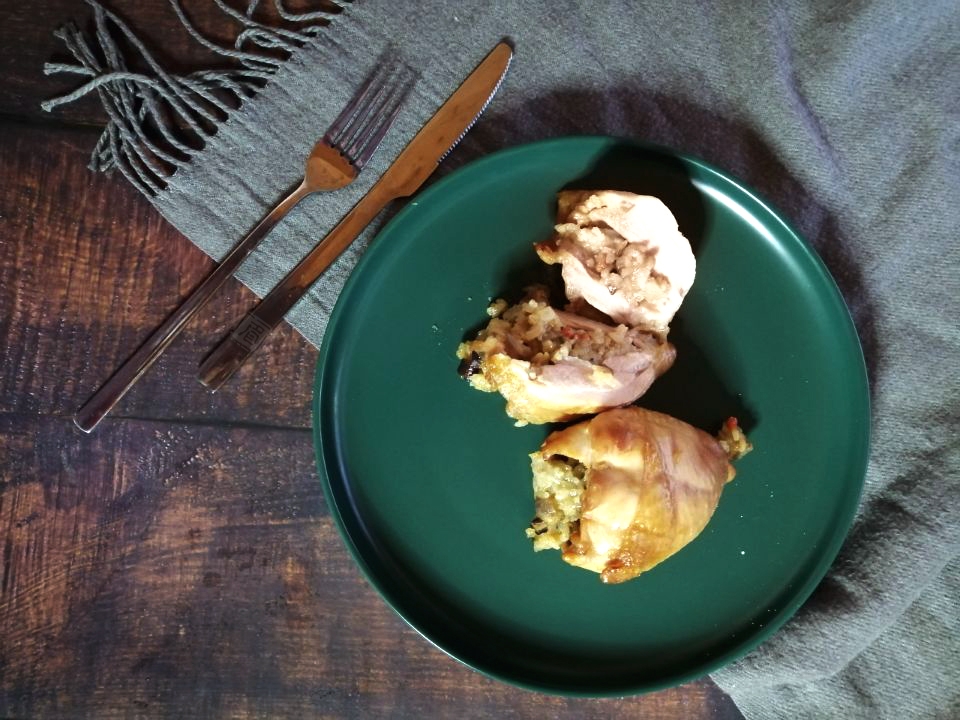 雞腿包飯的做法-咸鮮味烘焙菜譜
