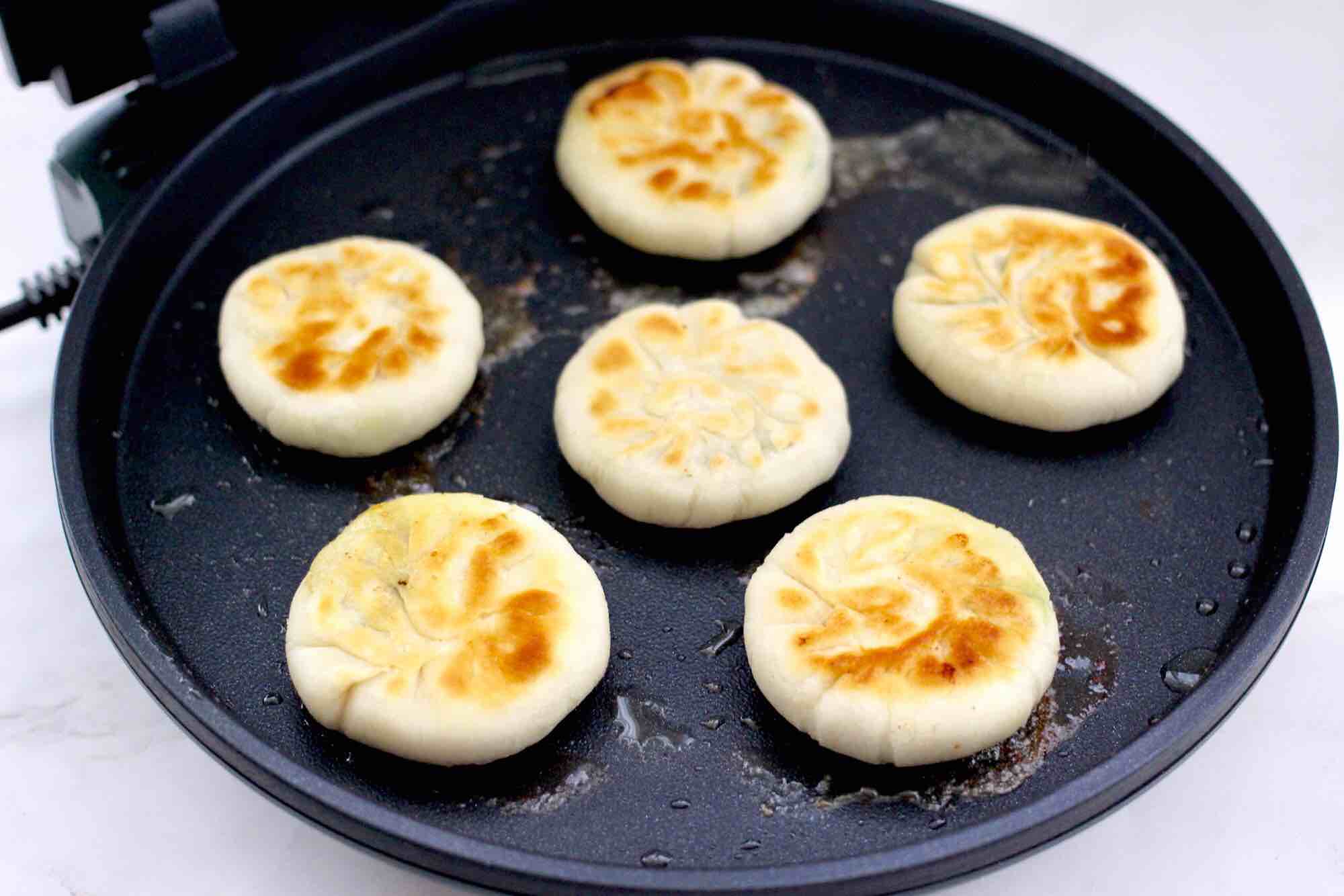 韭菜扇貝餡餅的做法-咸鮮味煎菜譜