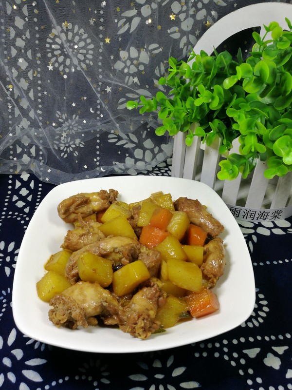 雞脖子燉土豆的做法-家常味燉菜譜