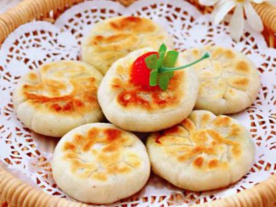 韭菜扇貝餡餅的做法-咸鮮味煎菜譜