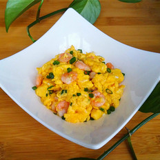 雞蛋炒蝦仁的做法-咸鮮味炒菜譜