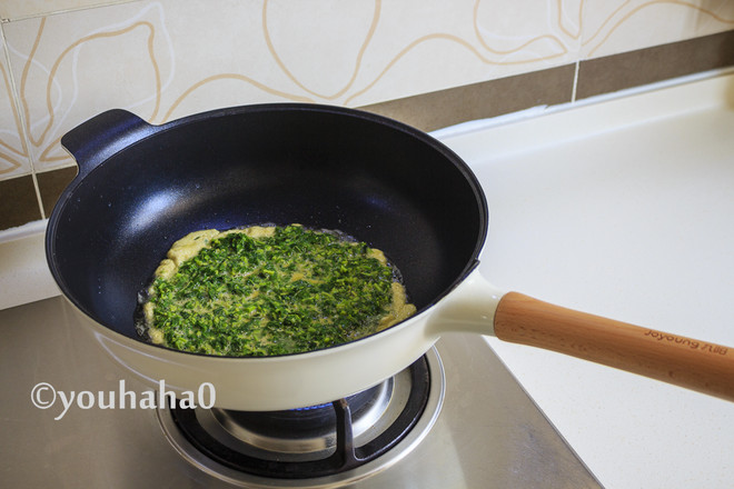 香椿芽鵝蛋并的做法-家常味炒菜譜