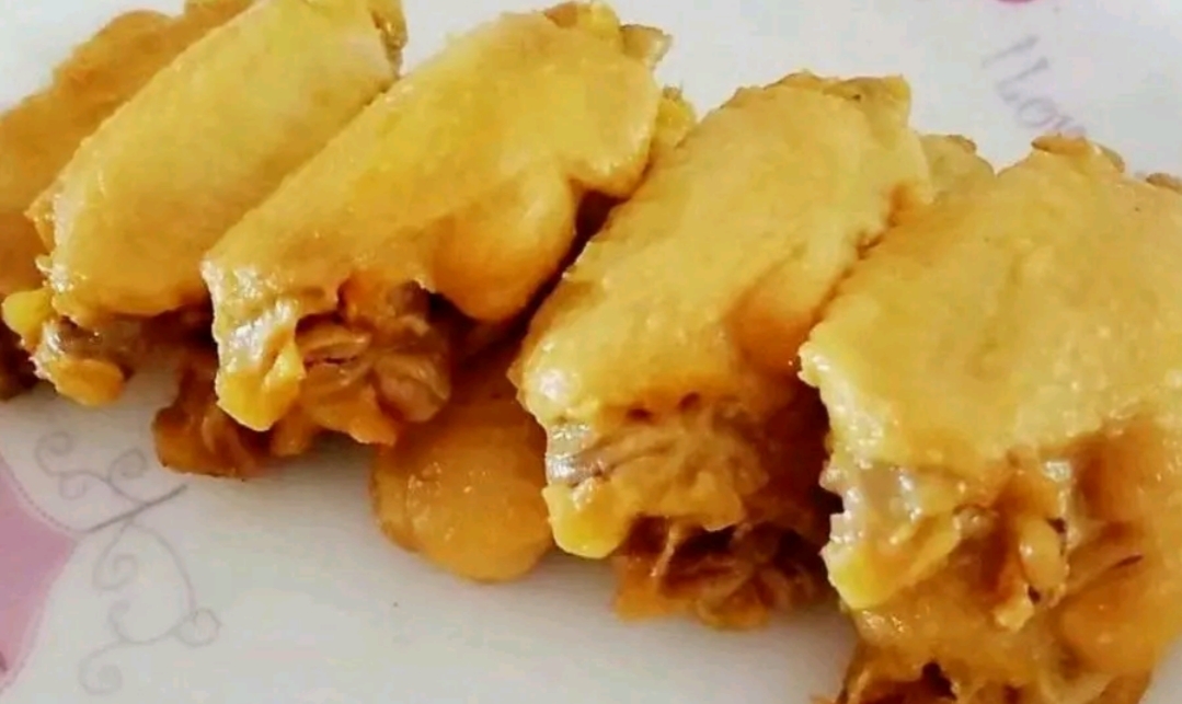 黃梔雞翅的做法-家常味煮菜譜