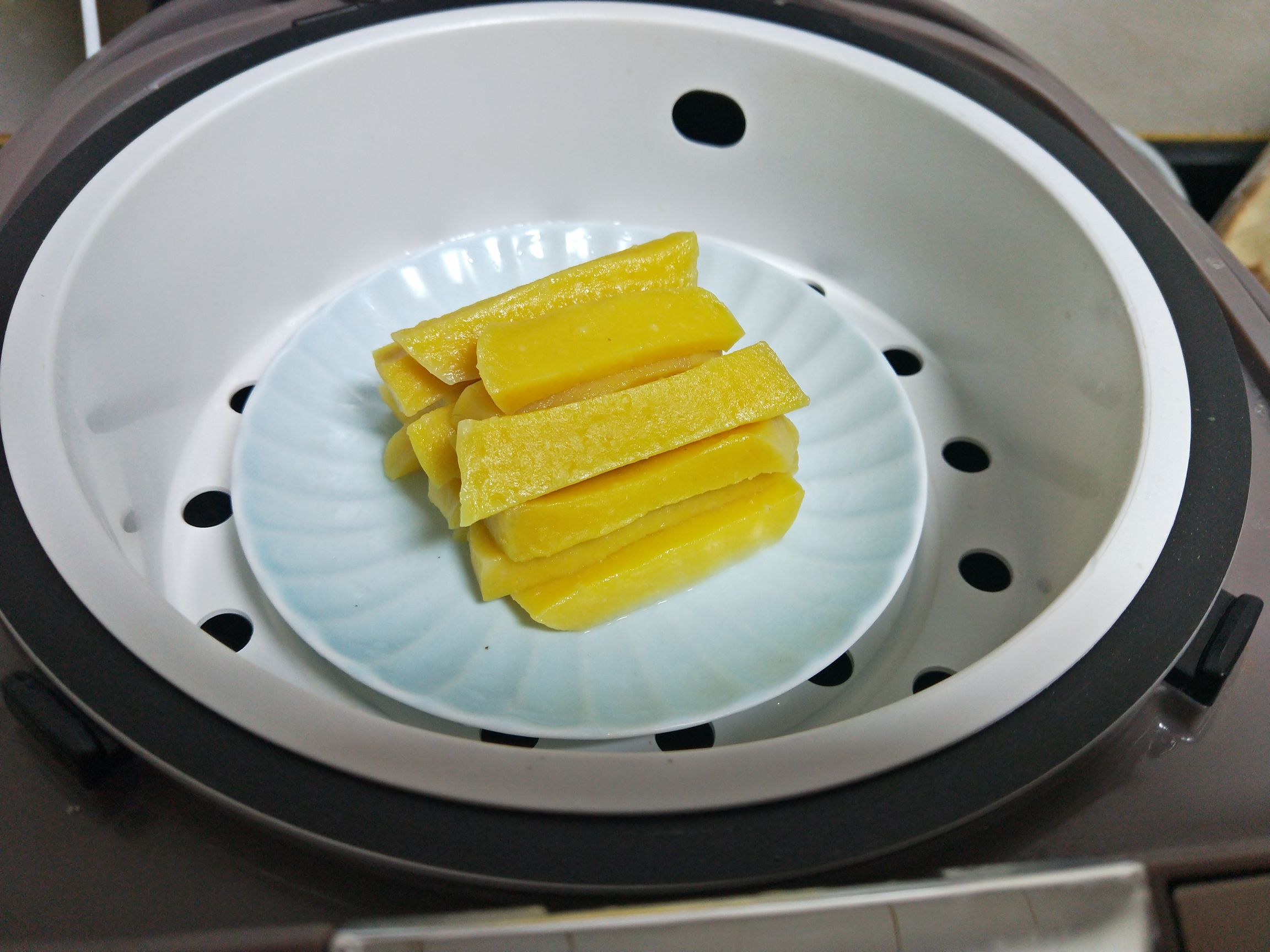 蒸年糕的做法-咸鮮味蒸菜譜