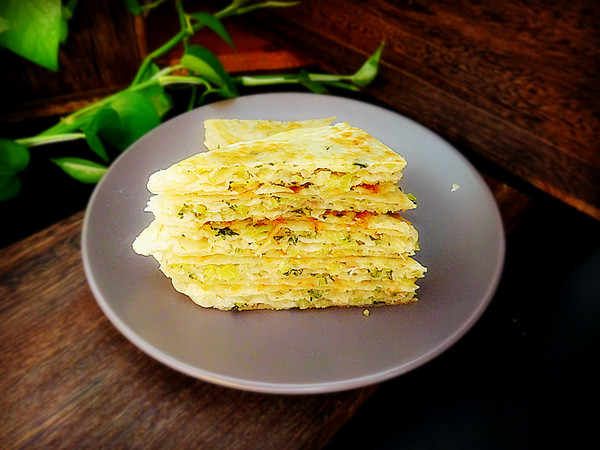 千層肉餅的做法-咸鮮味烙菜譜