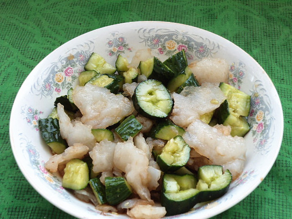涼皮拌黃瓜的做法-酸甜味拌菜譜