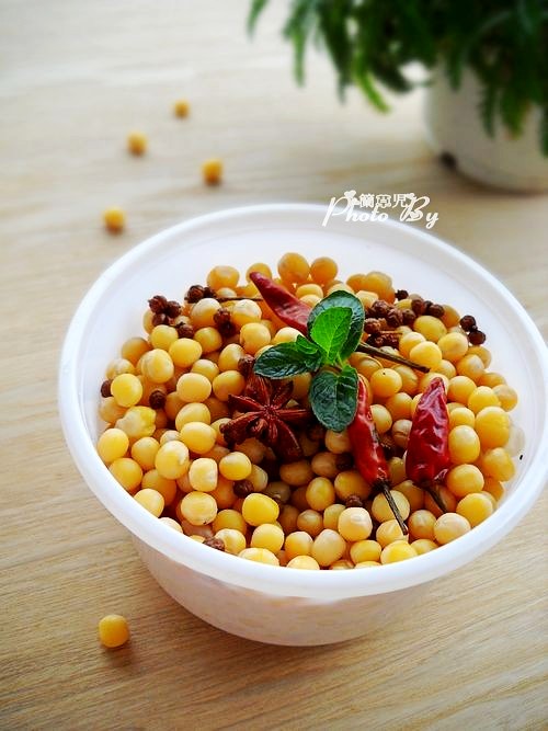 五香鹵豌豆的做法-五香味鹵菜譜