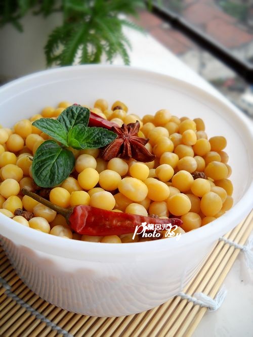 五香鹵豌豆的做法-五香味鹵菜譜