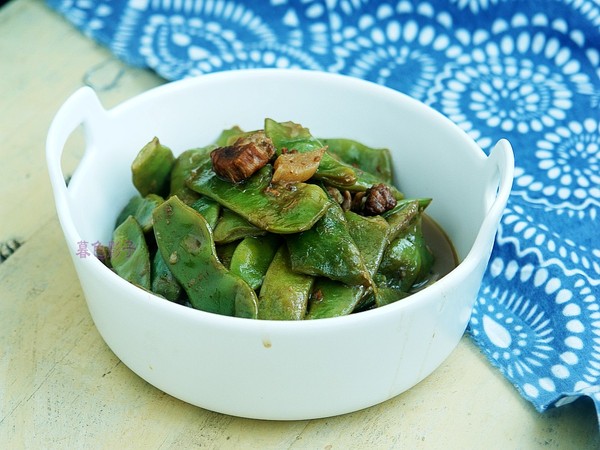 肉燉豆角的做法-家常味燉菜譜