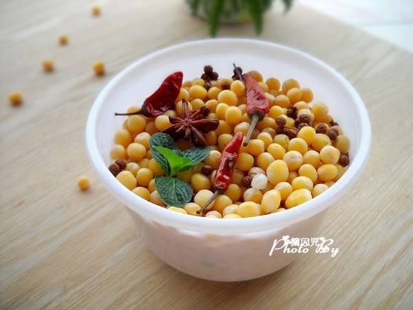 五香鹵豌豆的做法-五香味鹵菜譜