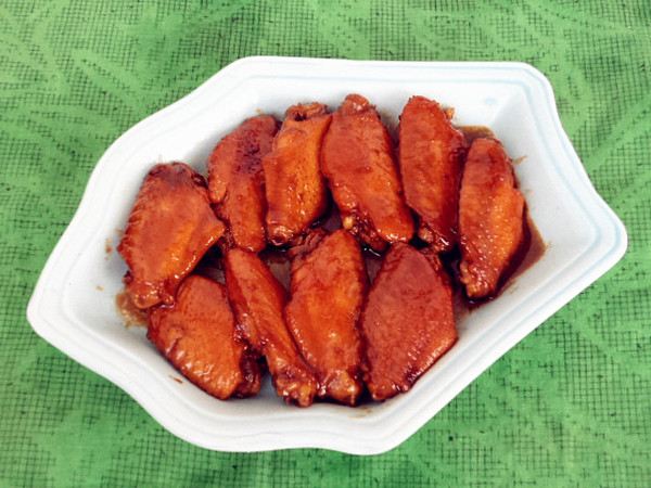 京醬雞翅中的做法-醬香味燒菜譜