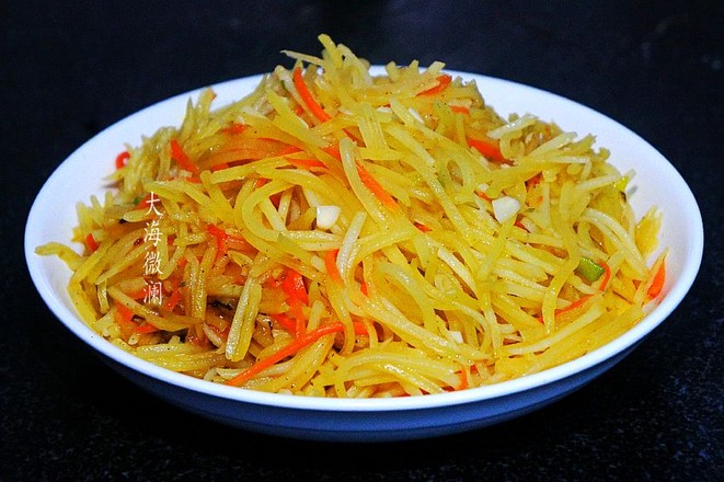 素炒土豆絲的做法-家常味炒菜譜