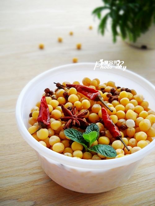 五香鹵豌豆的做法-五香味鹵菜譜