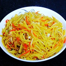 素炒土豆絲的做法-家常味炒菜譜