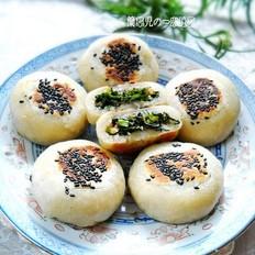 雪菜餡餅的做法-家常味煎菜譜