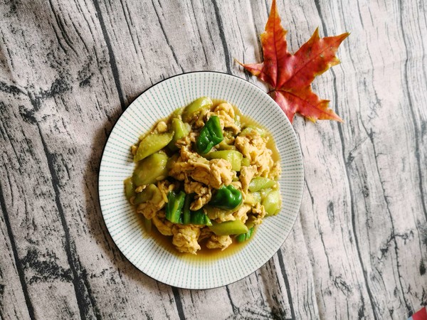 蠔油蛋炒絲瓜的做法-家常味炒菜譜