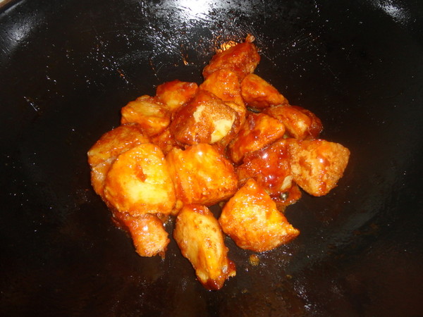 拔絲蘋果的做法-甜味煮菜譜