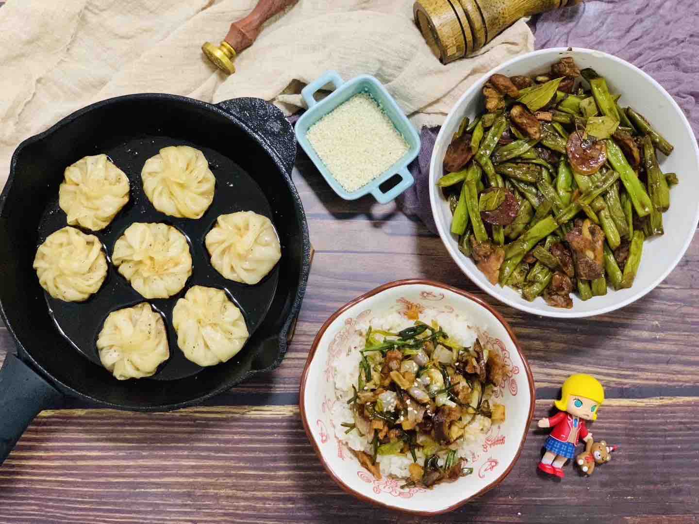 黃磊同款豬油渣拌飯的做法-咸鮮味煎菜譜