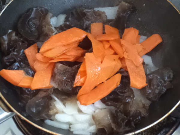 三色健康菜的做法-家常味炒菜譜