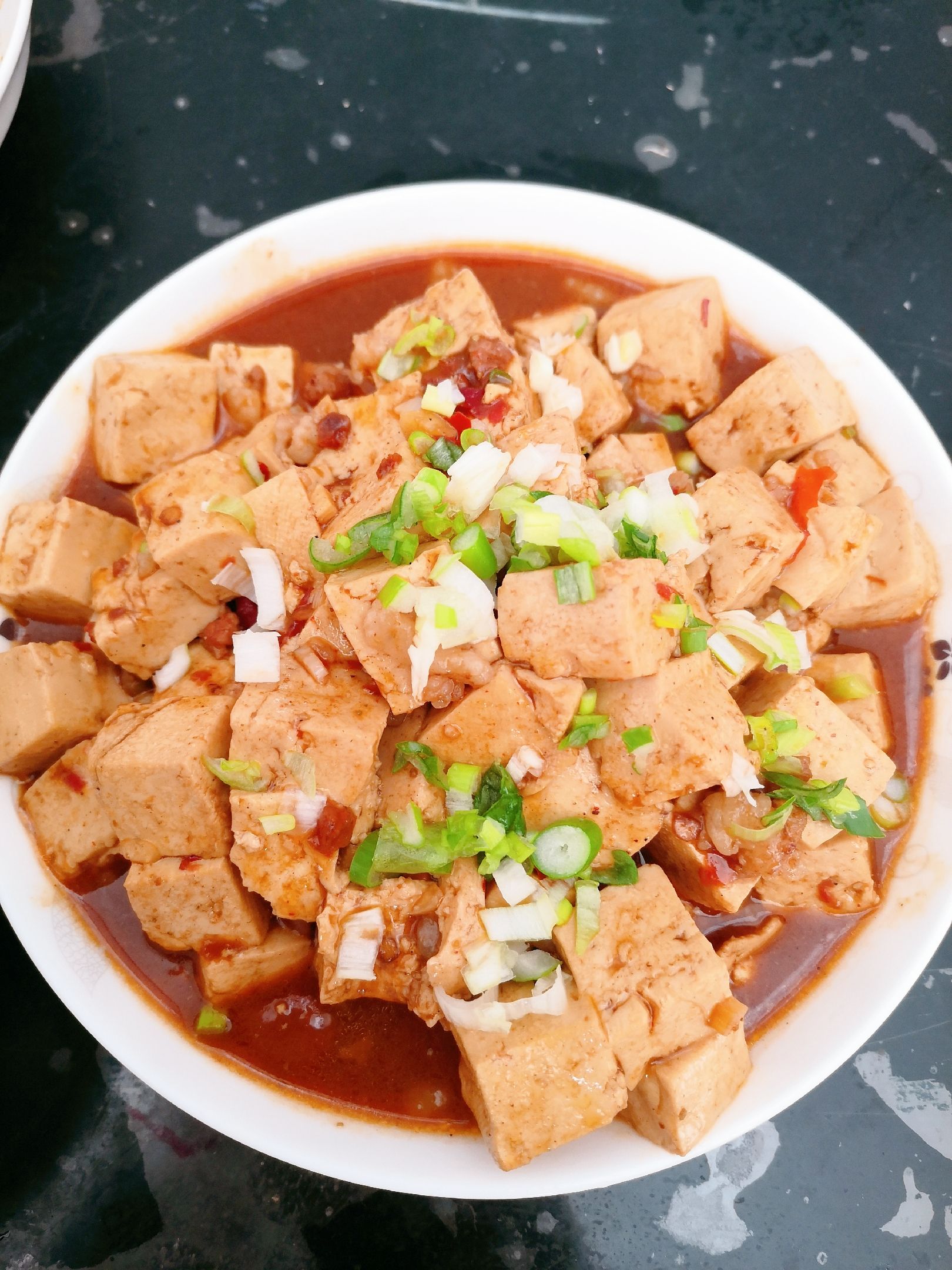 家常麻婆豆腐的做法-麻辣味炒菜譜