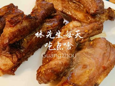 懶人系列-烤羊排空氣炸鍋的做法-香辣味烤菜譜