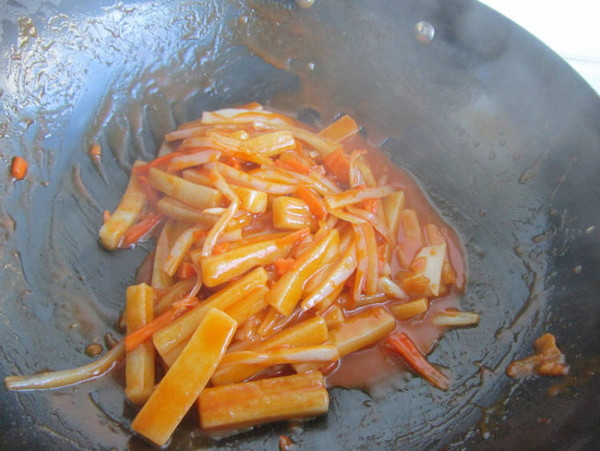 辣炒年糕的做法-酸甜味炒菜譜