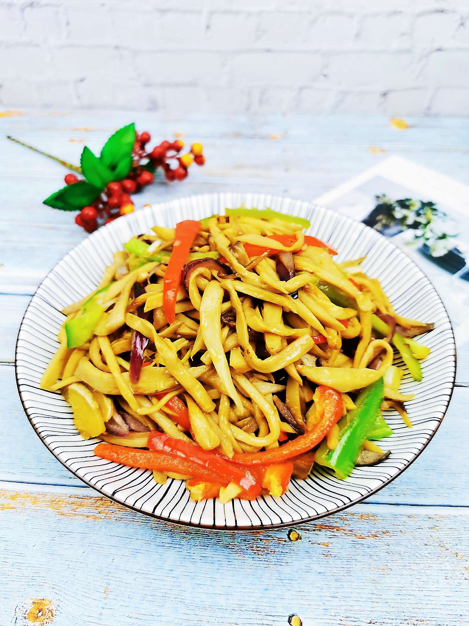 辣炒杏鮑菇的做法-香辣味炒菜譜