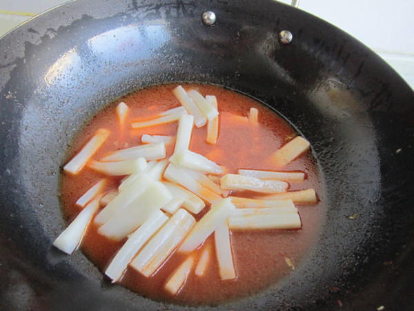 辣炒年糕的做法-酸甜味炒菜譜