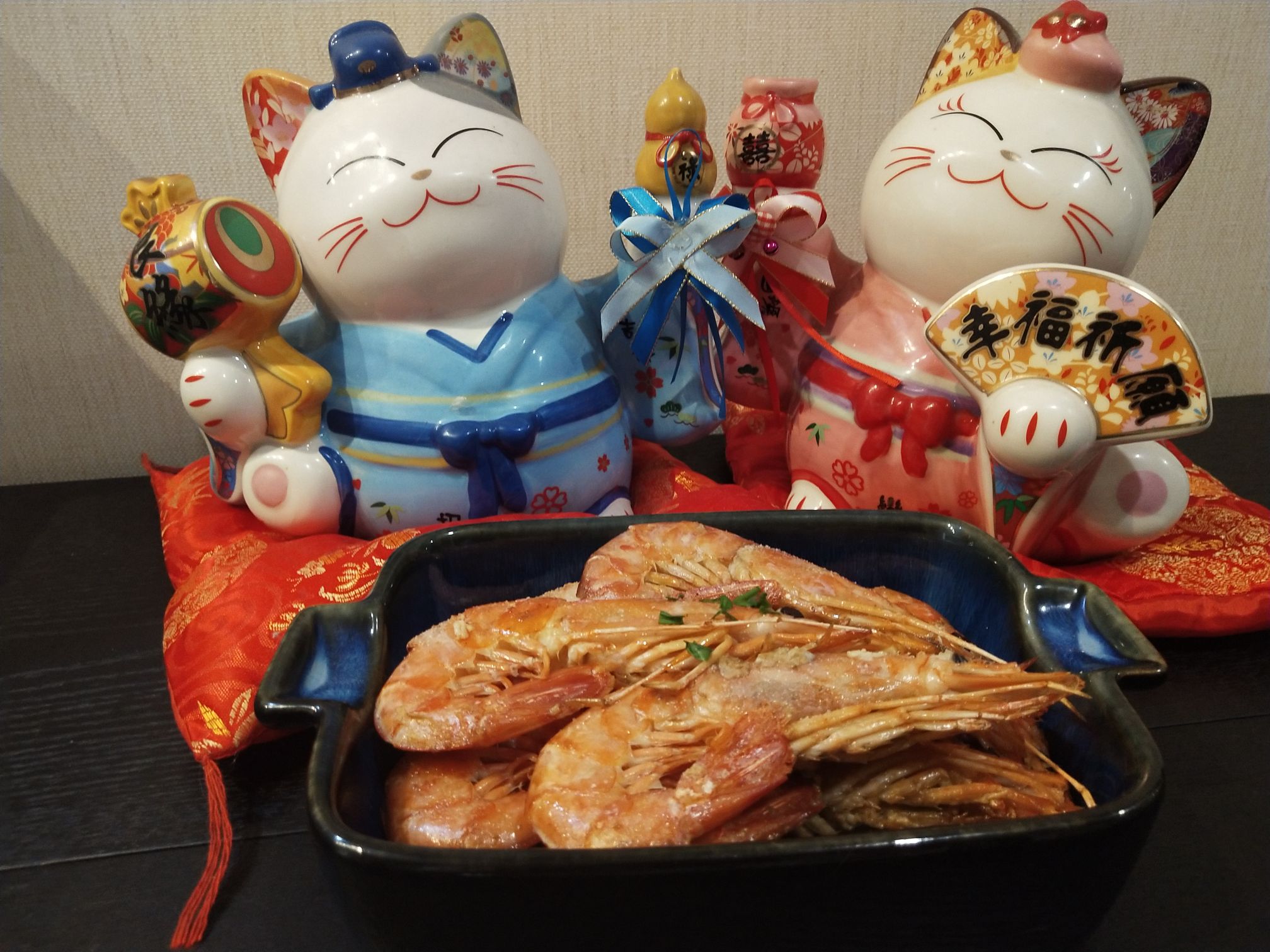 香煎阿根廷紅蝦的做法-咸鮮味煎菜譜