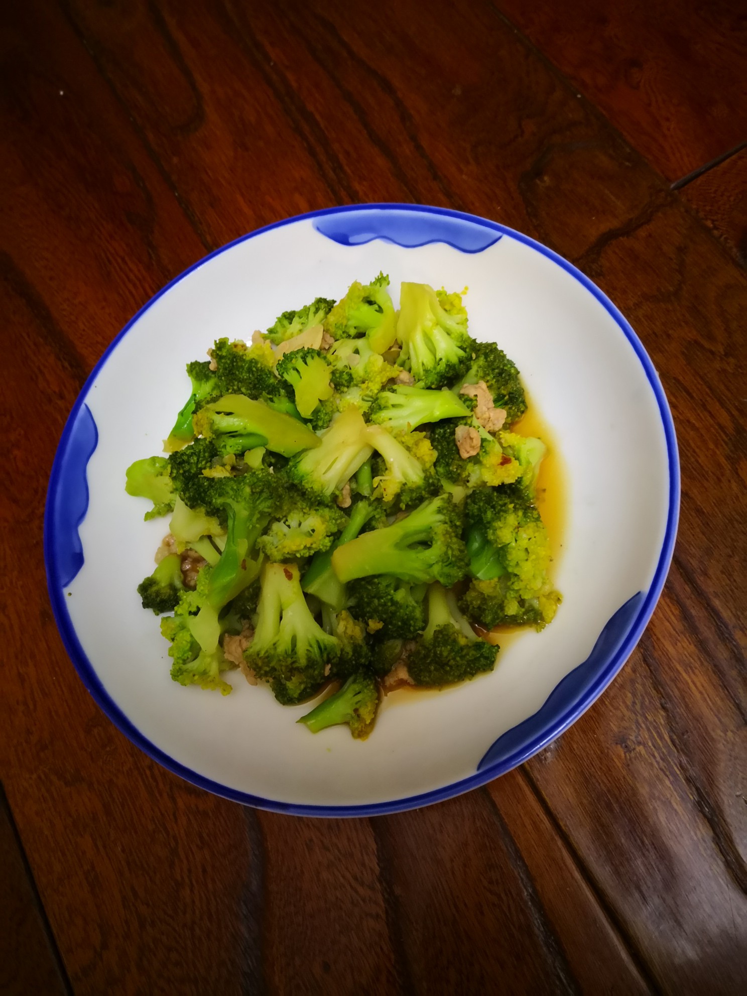 炒西蘭花的做法-家常味炒菜譜