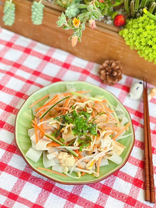 涼皮的做法-家常味蒸菜譜