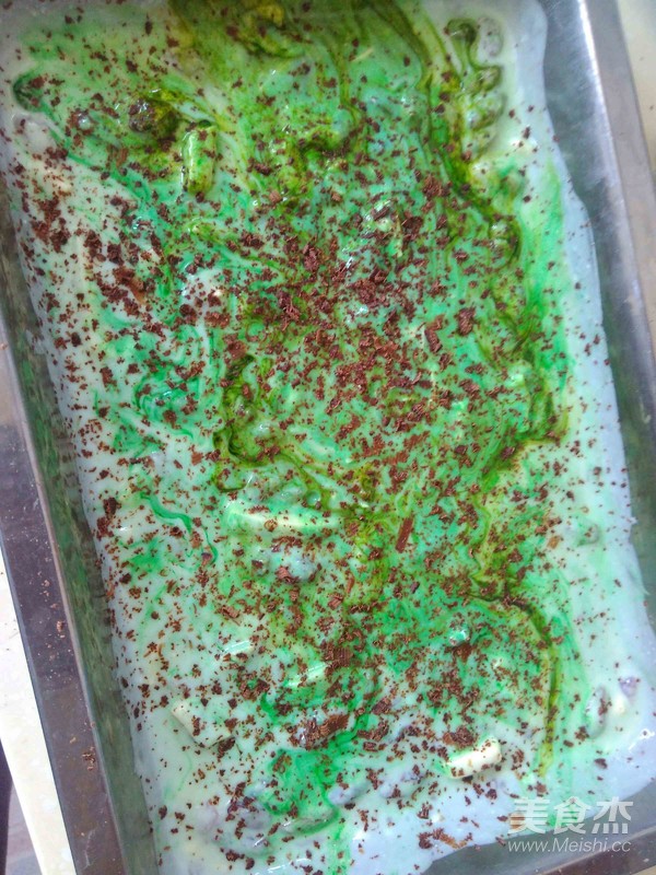 抹茶旋風雙巧果肉炒酸奶的做法-奶香味凍菜譜