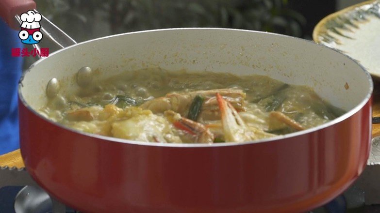 泰式咖喱蟹的做法-咸鮮味煮菜譜