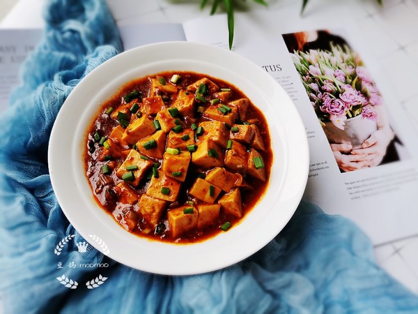 麻婆豆腐的做法-香辣味燒菜譜