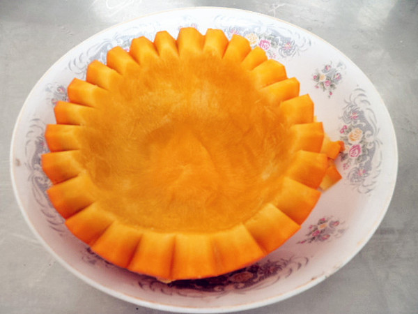 洞庭魚蒸南瓜的做法-咸鮮味蒸菜譜