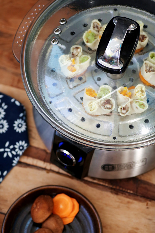 四喜蒸餃的做法-家常味蒸菜譜