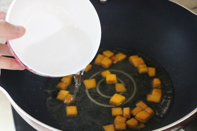 肉末南瓜醬軟飯的做法-家常味炒菜譜