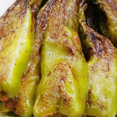 虎皮釀肉電餅鐺版的做法-香辣味煎菜譜