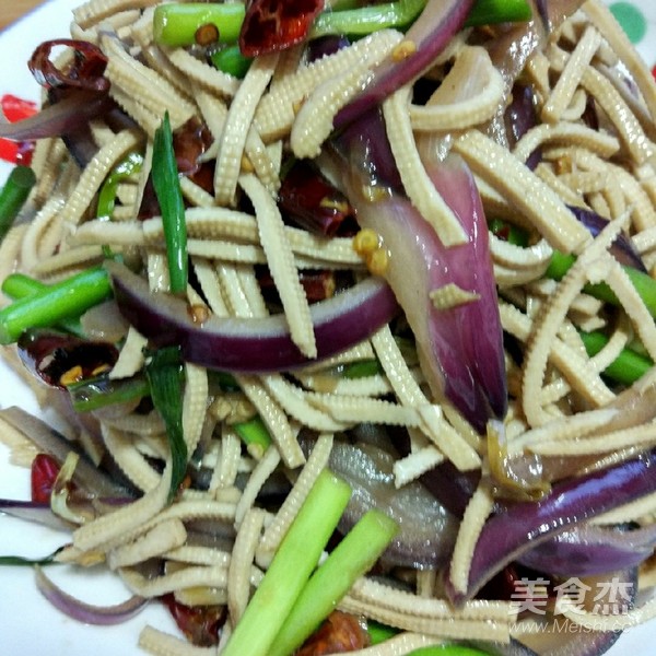 小炒鹵豆絲的做法-香辣味炒菜譜