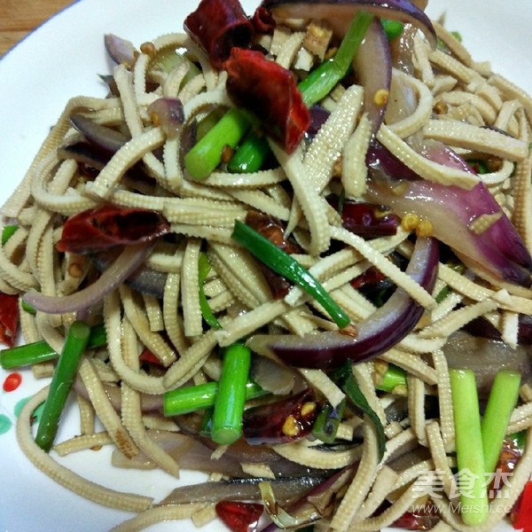 小炒鹵豆絲的做法-香辣味炒菜譜