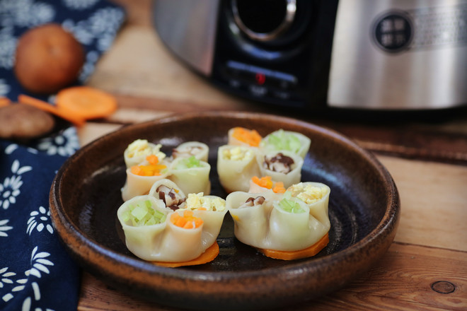 四喜蒸餃的做法-家常味蒸菜譜