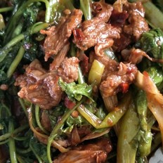 牛肉鍋，辣味牛肉，扒拉鍋的做法-家常味炒菜譜