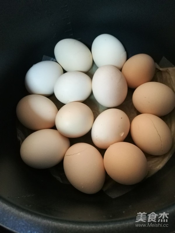 鹵蛋的做法-五香味煮菜譜