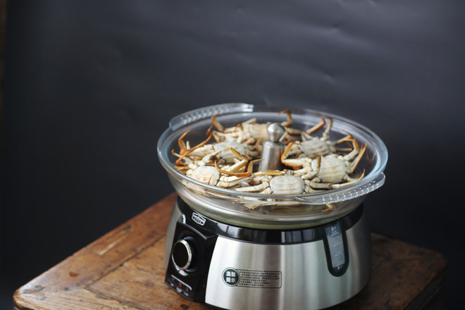 清蒸螃蟹有講究的做法-家常味蒸菜譜