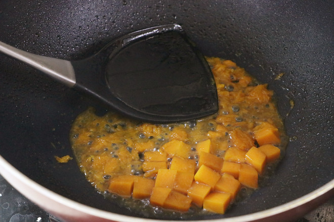 肉末南瓜醬軟飯的做法-家常味炒菜譜