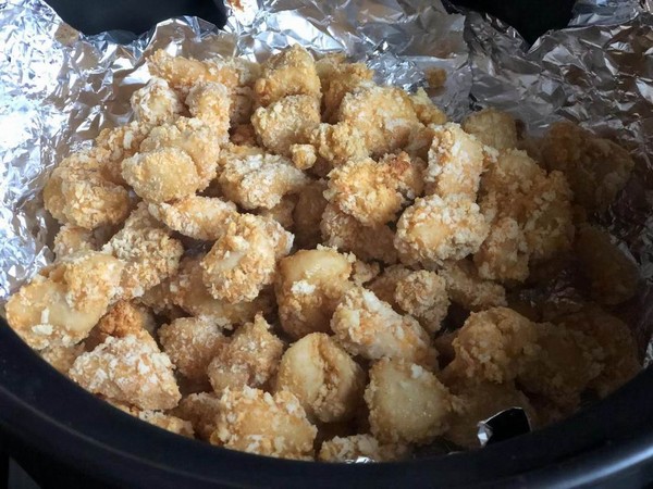 砂鍋烤雞米花的做法-家常味烤菜譜